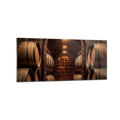 Glass picture - Atmospheric Cellar - 120x50 cm