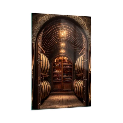 Glass picture - Atmospheric Cellar - 70x100 cm