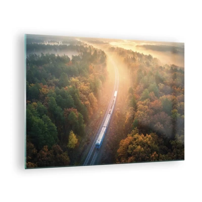 Glass picture - Autumn Trip - 70x50 cm