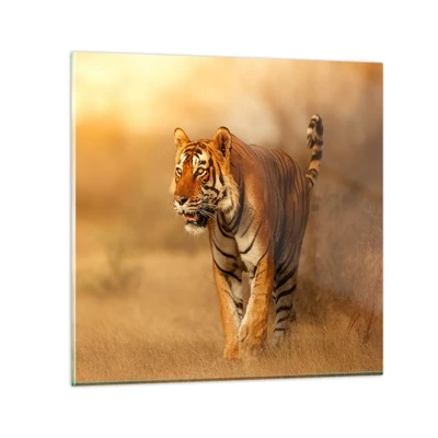 Glass picture - Before Attack - 40x40 cm