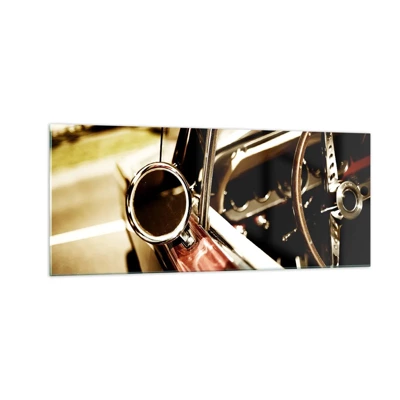 Glass picture - Car with a Soul - 100x40 cm