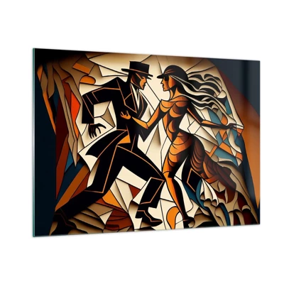 Glass picture - Dance of Passion  - 100x70 cm