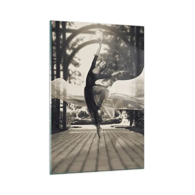 Glass picture - Dance of the Garden Spirit - 80x120 cm
