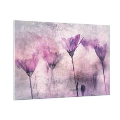 Glass picture - Dream of Flowers - 100x70 cm