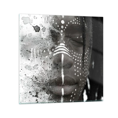 Glass picture - Dsicover Primordial Spirit - 50x50 cm