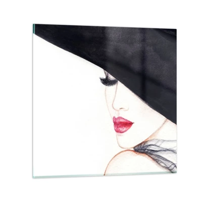 Glass picture - Elegance and Sensuality - 50x50 cm