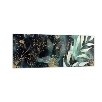 Glass picture - Enchanted Garden - 140x50 cm