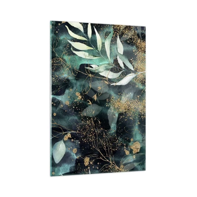 Glass picture - Enchanted Garden - 70x100 cm