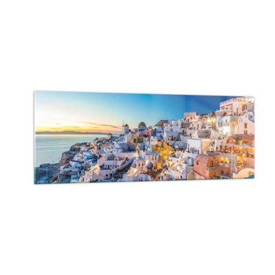 Glass picture - Essence of Greekness - 140x50 cm