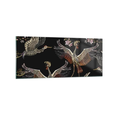 Glass picture - Fairy Tale Bird - 120x50 cm