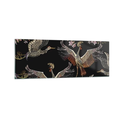Glass picture - Fairy Tale Bird - 140x50 cm