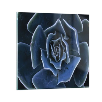 Glass picture - Flower of the Desert - 30x30 cm