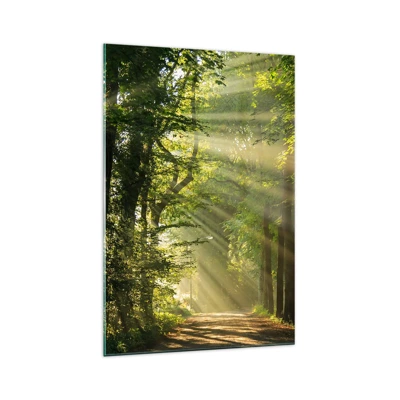 Glass picture - Forest Moment - 70x100 cm