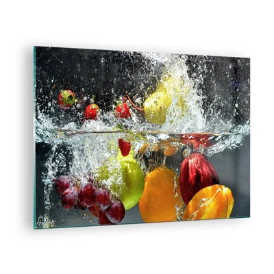 Glass picture - Fruity Refreshment - 70x50 cm