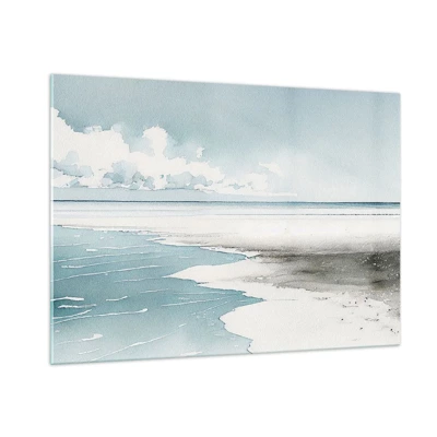 Glass picture - Gentle Tide - 100x70 cm