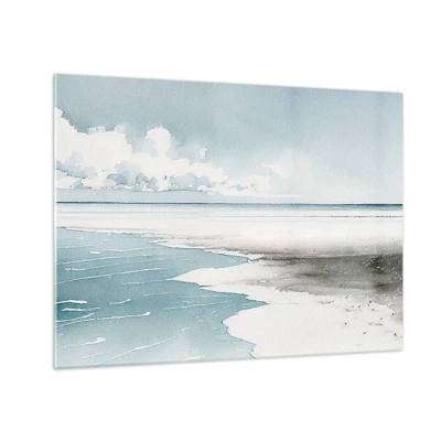 Glass picture - Gentle Tide - 70x50 cm