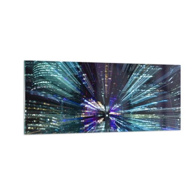 Glass picture - Going to Outer Space - 100x40 cm