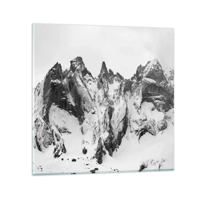 Glass picture - Granite Ridge - 30x30 cm