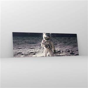 Glass picture - Greetings from the Moon - 90x30 cm