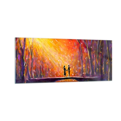 Glass picture - Heaven Loves Them Too - 100x40 cm