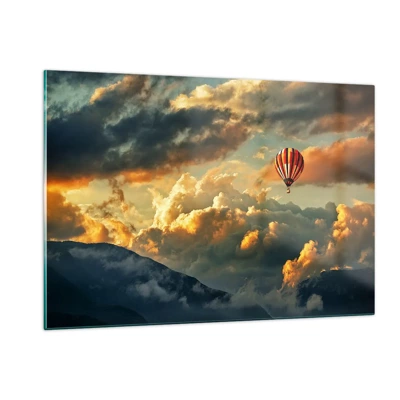 Glass picture - I Like Flying - 120x80 cm