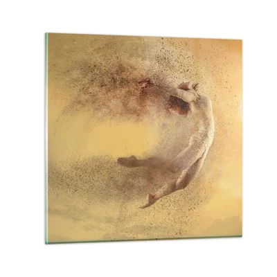 Glass picture - In Dancing Exaltation - 30x30 cm