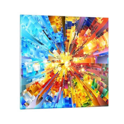 Glass picture - In Medias Res - 50x50 cm