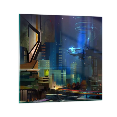 Glass picture - In Near Future - 30x30 cm