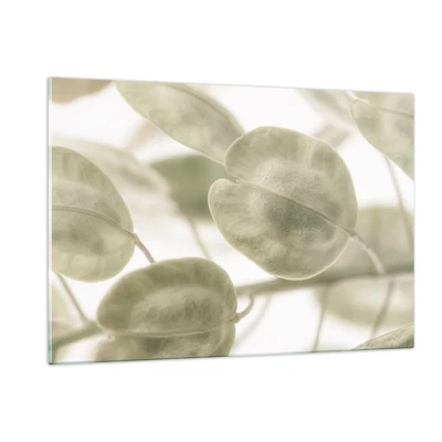 Glass picture - In the Beginning There Were Leaves… - 120x80 cm