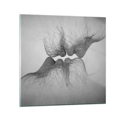 Glass picture - Kiss of the Wind - 60x60 cm