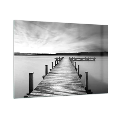 Glass picture - Lake of Peace - 100x70 cm