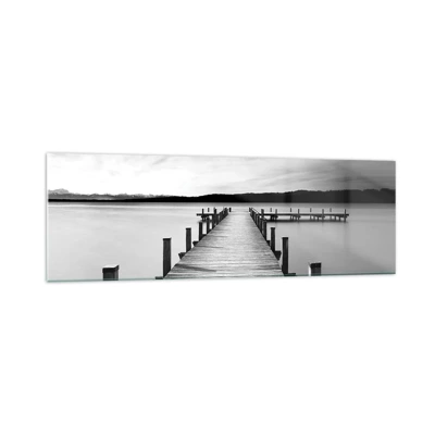 Glass picture - Lake of Peace - 160x50 cm