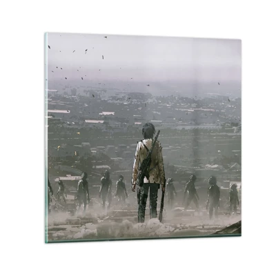 Glass picture - Last Man Standing - 60x60 cm