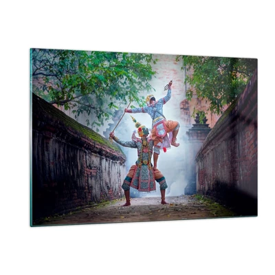 Glass picture - Lethally Beautiful Dance - 120x80 cm