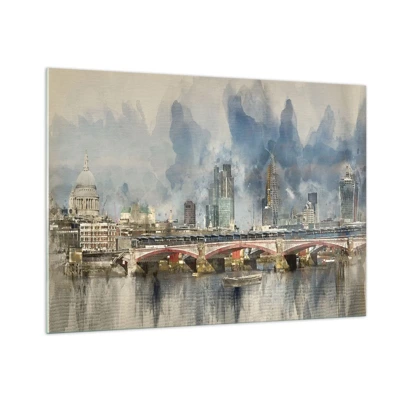 Glass picture - London in Its Beauty - 100x70 cm