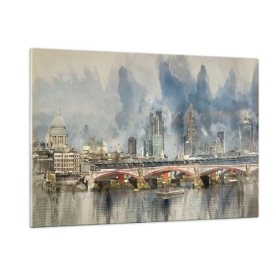 Glass picture - London in Its Beauty - 120x80 cm