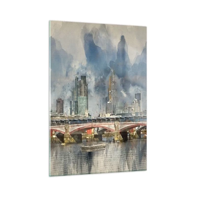 Glass picture - London in Its Beauty - 50x70 cm