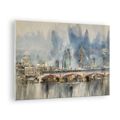 Glass picture - London in Its Beauty - 70x50 cm
