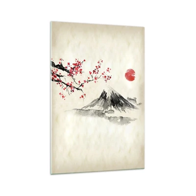Glass picture - Love Japan - 70x100 cm