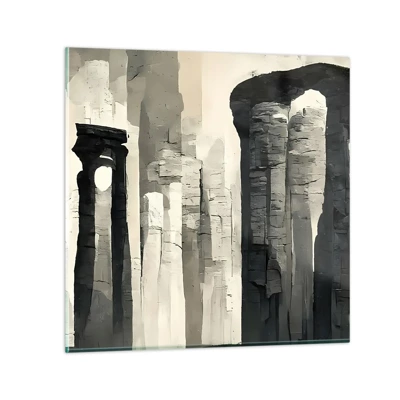 Glass picture - Majesty of Antiquity - 50x50 cm