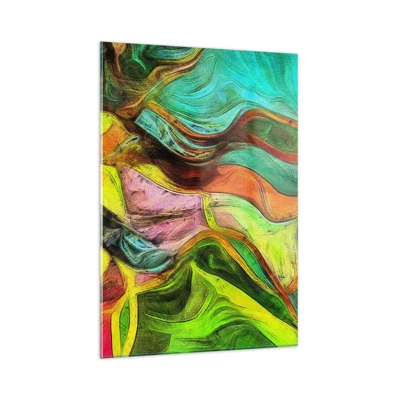 Glass picture - Movement Is Life - 50x70 cm