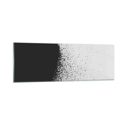 Glass picture - Movement of Particles - 90x30 cm