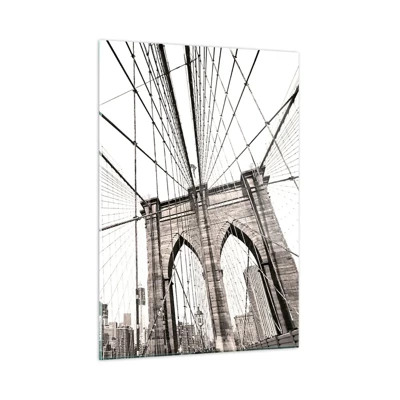 Glass picture - New York Cathedral - 50x70 cm