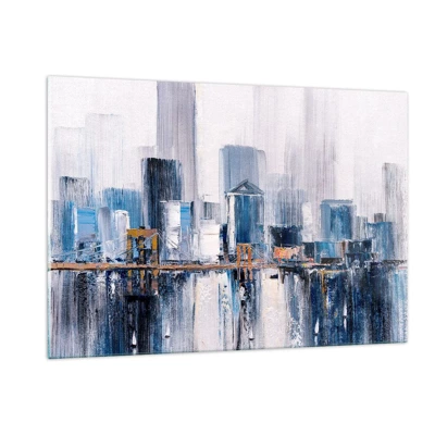 Glass picture - New York Impression - 120x80 cm