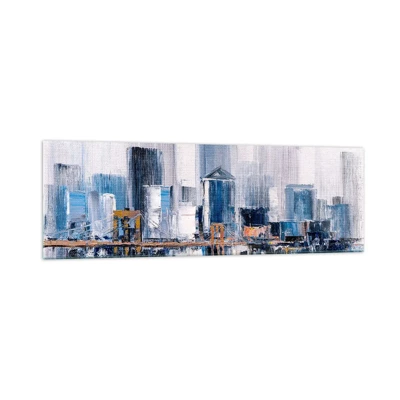 Glass picture - New York Impression - 160x50 cm