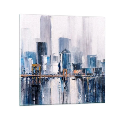 Glass picture - New York Impression - 40x40 cm