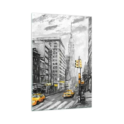 Glass picture - New York Tale - 80x120 cm