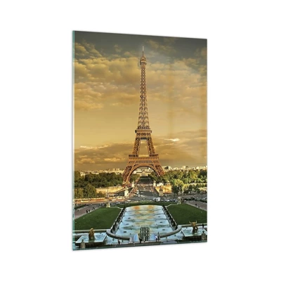 Glass picture - Queen of Paris - 70x100 cm