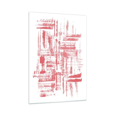 Glass picture - Red City - 50x70 cm