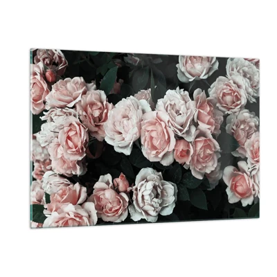 Glass picture - Rose Ensemble - 120x80 cm